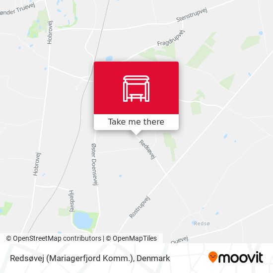 Redsøvej (Mariagerfjord Komm.) map