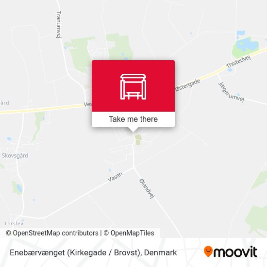 Enebærvænget (Kirkegade / Brovst) map