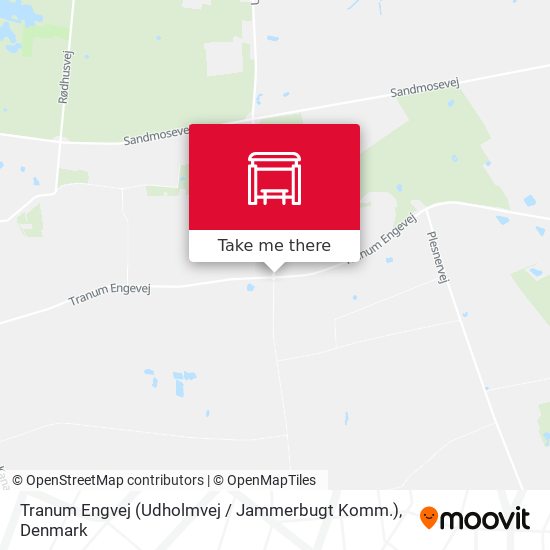 Tranum Engvej (Udholmvej / Jammerbugt Komm.) map