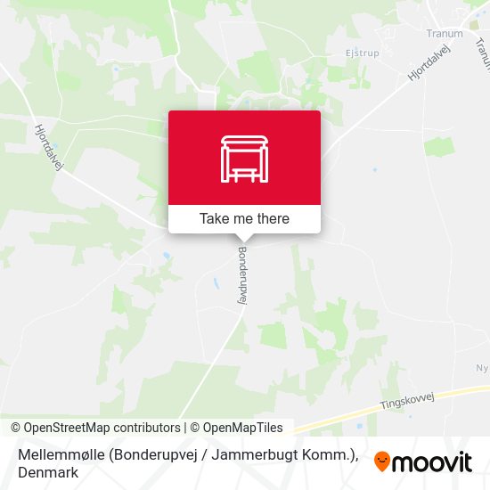 Mellemmølle (Bonderupvej / Jammerbugt Komm.) map