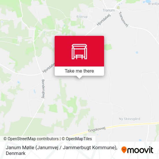 Janum Mølle (Janumvej / Jammerbugt Kommune) map