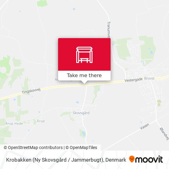 Krobakken (Ny Skovsgård / Jammerbugt) map