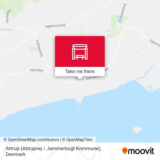 Attrup  (Attrupvej / Jammerbugt Kommune) map