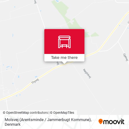 Molsvej (Arentsminde / Jammerbugt Kommune) map