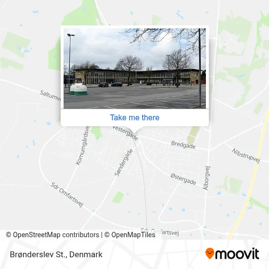 Brønderslev St. map