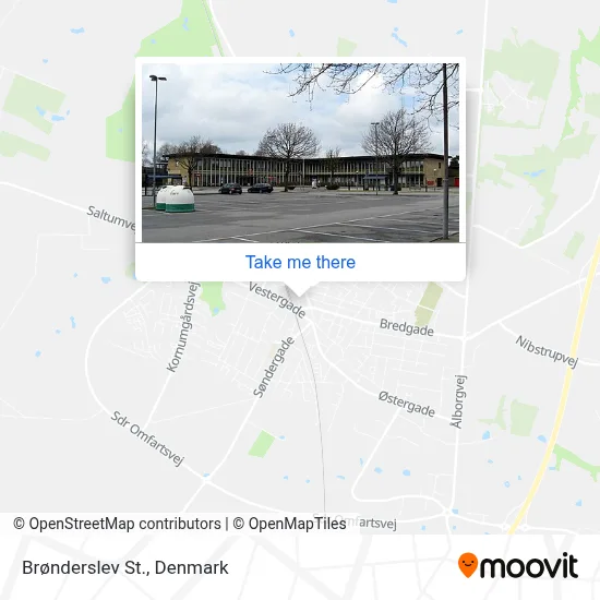 Brønderslev St. map