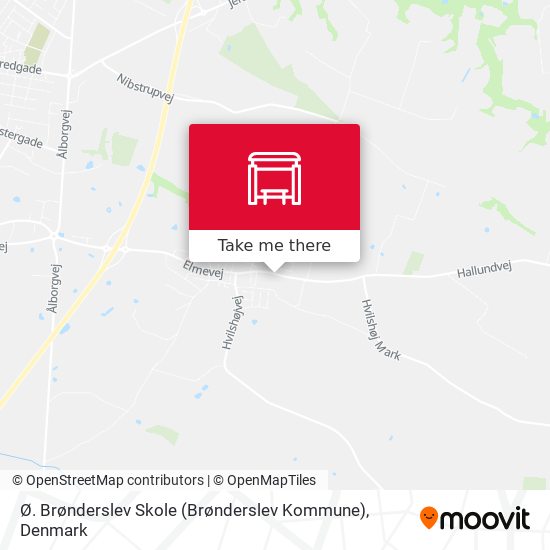 Ø. Brønderslev Skole (Brønderslev Kommune) map