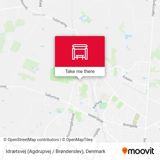 Idrætsvej (Agdrupvej / Brønderslev) map