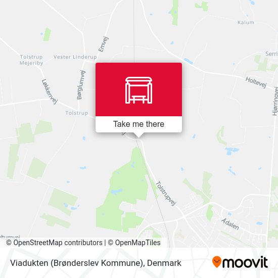 Viadukten (Brønderslev Kommune) map