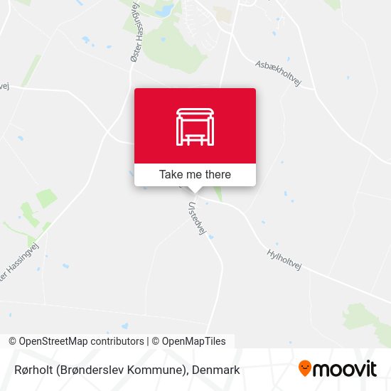 Rørholt (Brønderslev Kommune) map