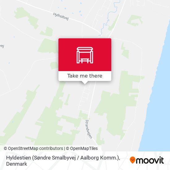 Hyldestien (Søndre Smalbyvej / Aalborg Komm.) map