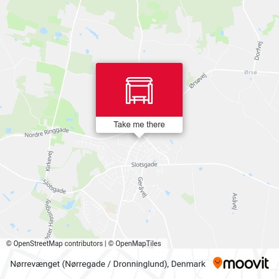 Nørrevænget (Nørregade / Dronninglund) map