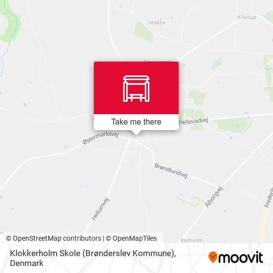 Klokkerholm Skole (Brønderslev Kommune) map