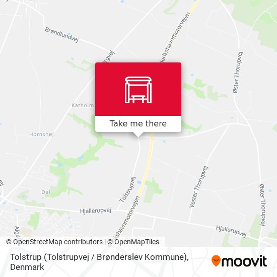 Tolstrup (Tolstrupvej / Brønderslev Kommune) map