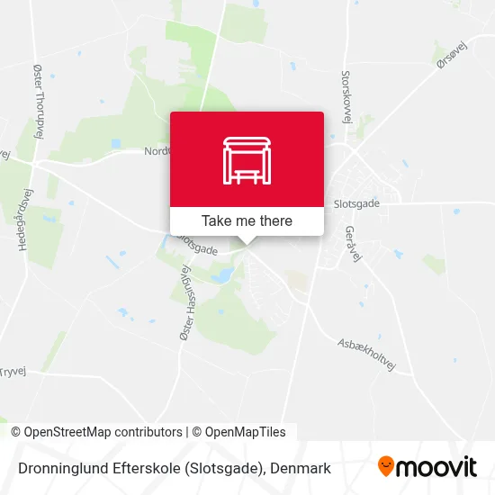 Dronninglund Efterskole (Slotsgade) map