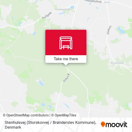 Stenhulsvej (Storskovvej / Brønderslev Kommune) map