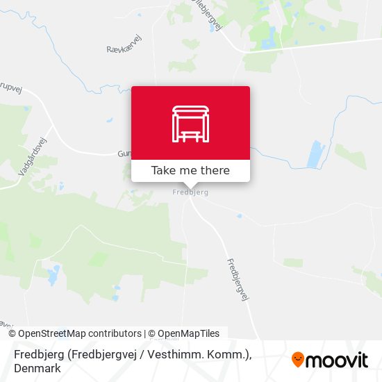 Fredbjerg (Fredbjergvej / Vesthimm. Komm.) map