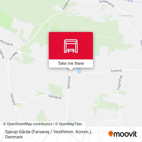 Sjørup Gårde (Farsøvej / Vesthimm. Komm.) map