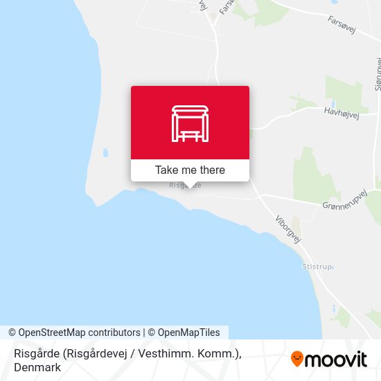 Risgårde (Risgårdevej / Vesthimm. Komm.) map