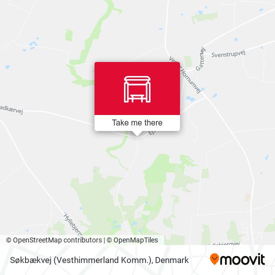 Søkbækvej (Vesthimmerland Komm.) map