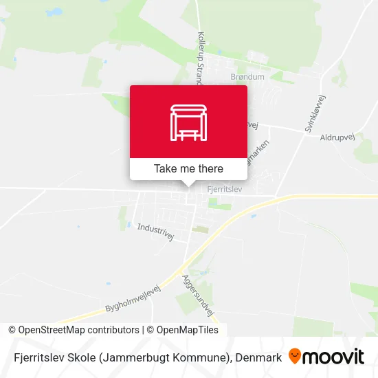 Fjerritslev Skole  (Jammerbugt Kommune) map