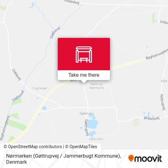 Nørmarken (Gøttrupvej / Jammerbugt Kommune) map