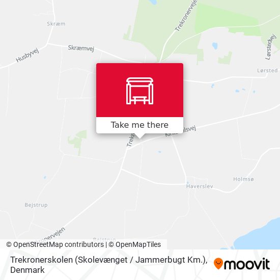 Trekronerskolen (Skolevænget / Jammerbugt Km.) map