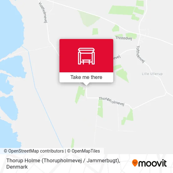 Thorup Holme (Thorupholmevej / Jammerbugt) map