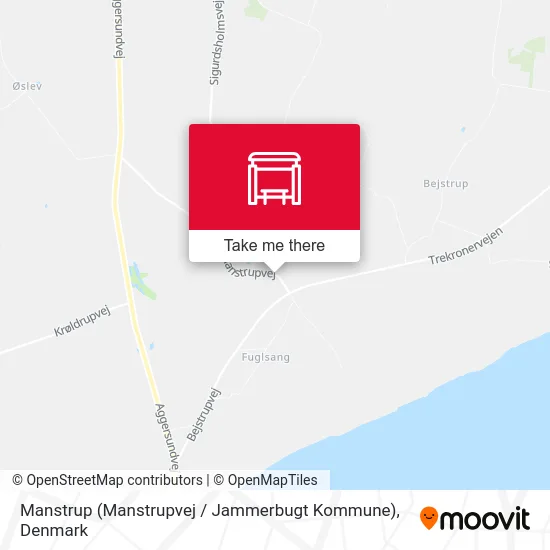 Manstrup (Manstrupvej / Jammerbugt Kommune) map