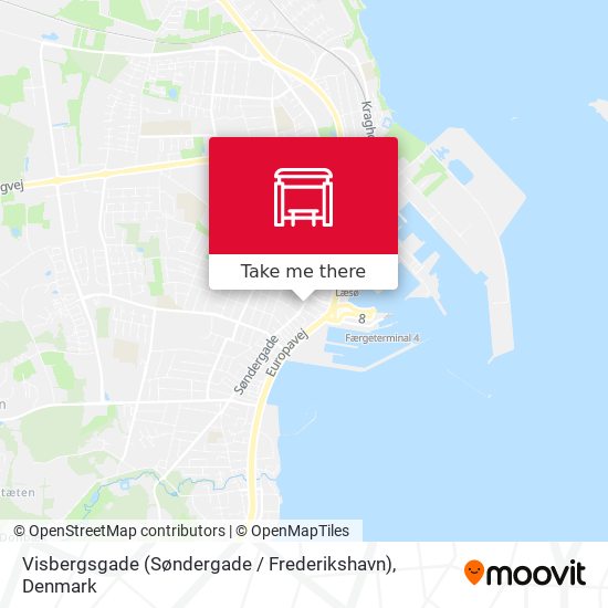 Visbergsgade (Søndergade / Frederikshavn) map