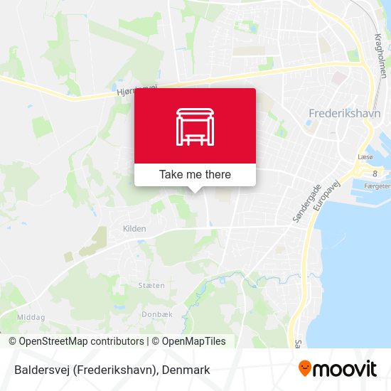 Baldersvej (Frederikshavn) map