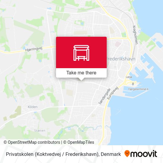 Privatskolen (Koktvedvej / Frederikshavn) map