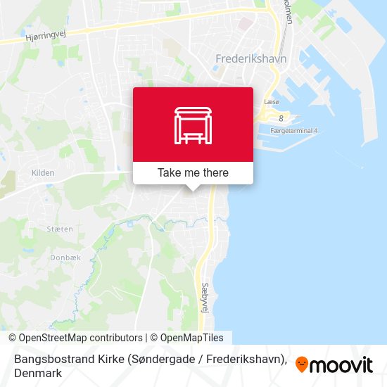 Bangsbostrand Kirke (Søndergade / Frederikshavn) map