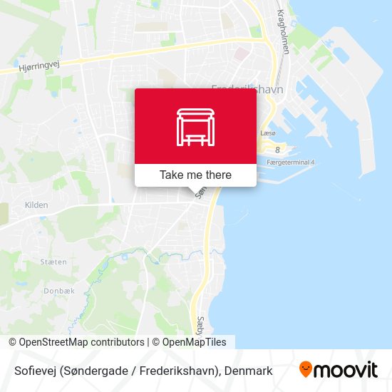 Sofievej (Søndergade / Frederikshavn) map