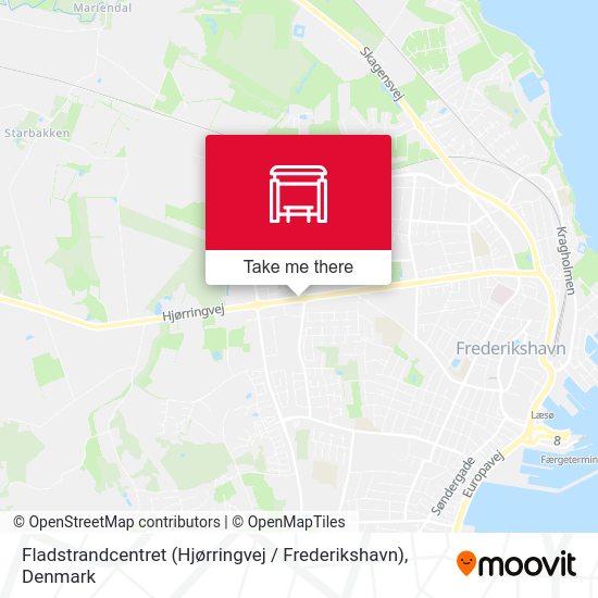Fladstrandcentret (Hjørringvej / Frederikshavn) map