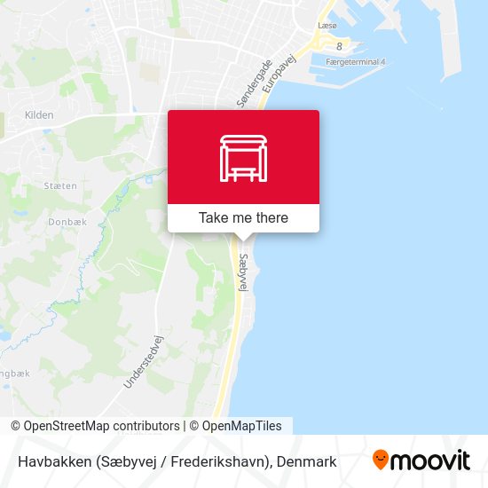Havbakken (Sæbyvej / Frederikshavn) map