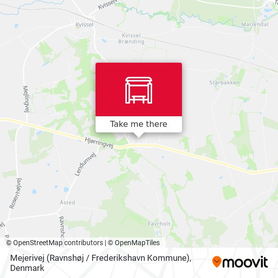 Mejerivej (Ravnshøj / Frederikshavn Kommune) map