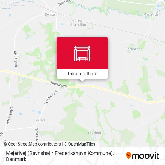 Mejerivej (Ravnshøj / Frederikshavn Kommune) map