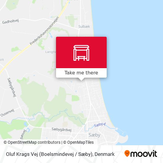 Oluf Krags Vej (Boelsmindevej / Sæby) map