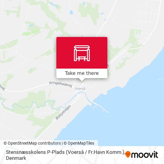 Stensnæsskolens P-Plads (Voerså / Fr.Havn Komm.) map
