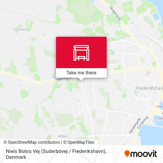 Niels Bohrs Vej (Suderbovej / Frederikshavn) map
