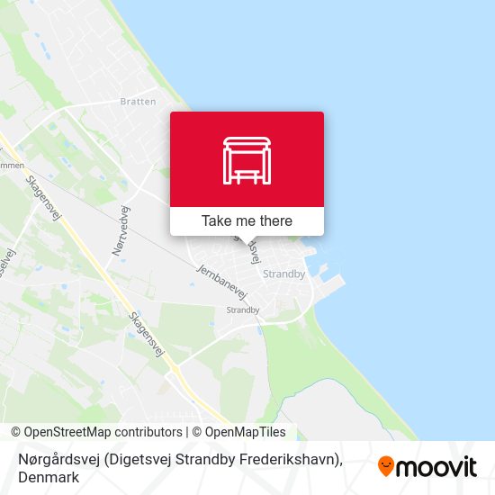 Nørgårdsvej (Digetsvej Strandby Frederikshavn) map