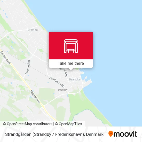 Strandgården (Strandby / Frederikshavn) map