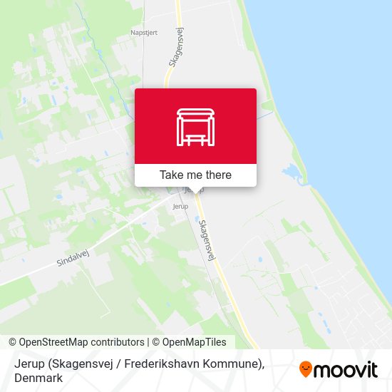 Jerup  (Skagensvej / Frederikshavn Kommune) map