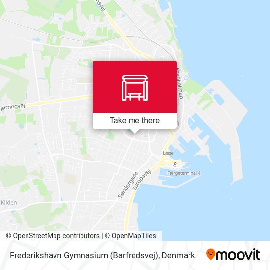 Frederikshavn Gymnasium (Barfredsvej) map