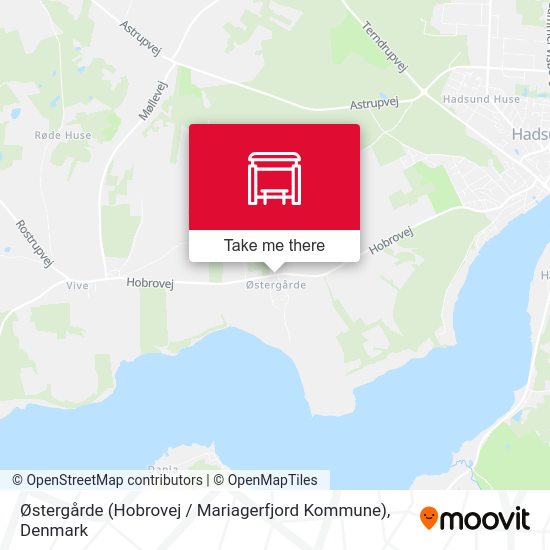 Østergårde (Hobrovej / Mariagerfjord Kommune) map
