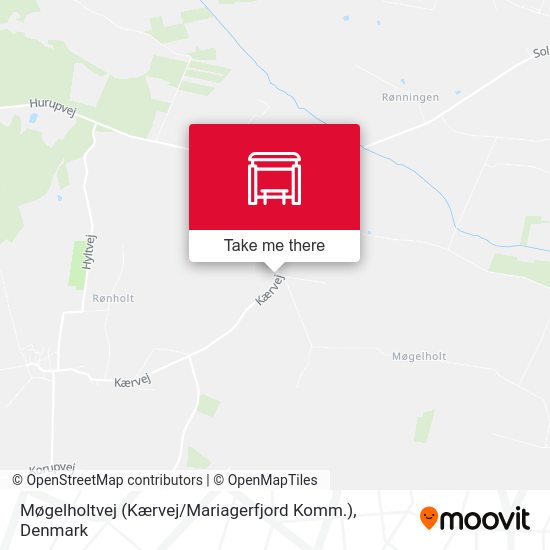 Møgelholtvej (Kærvej / Mariagerfjord Komm.) map
