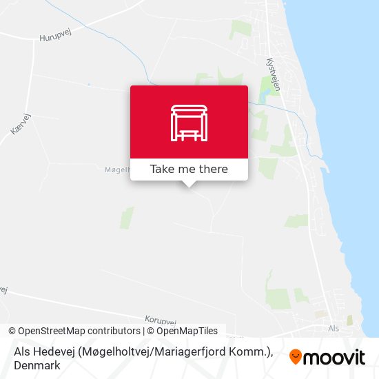 Als Hedevej (Møgelholtvej / Mariagerfjord Komm.) map