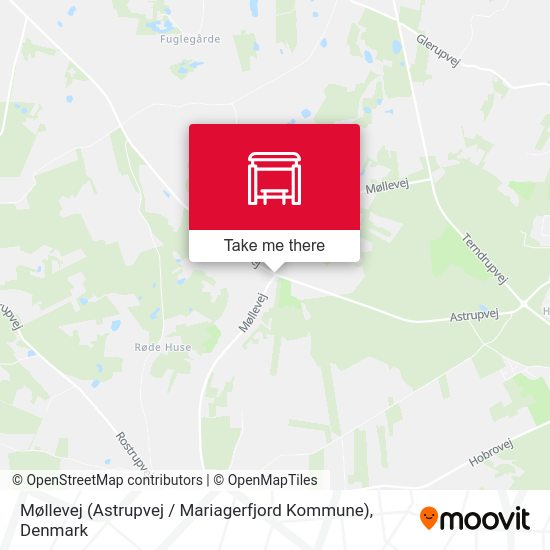 Møllevej (Astrupvej / Mariagerfjord Kommune) map
