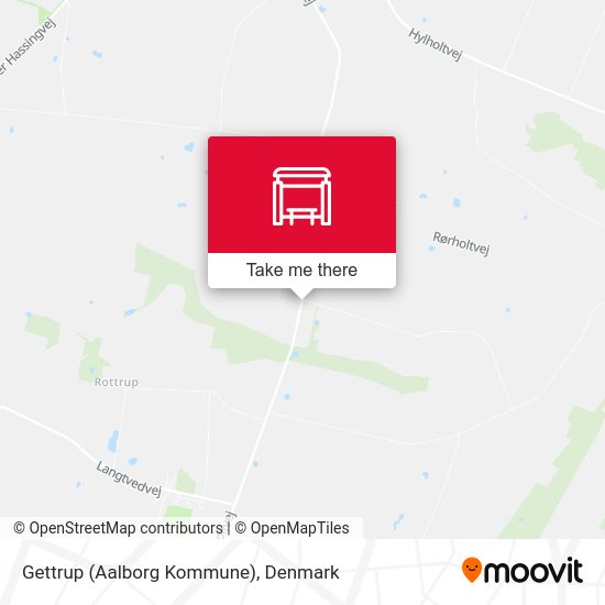 Gettrup (Aalborg Kommune) map